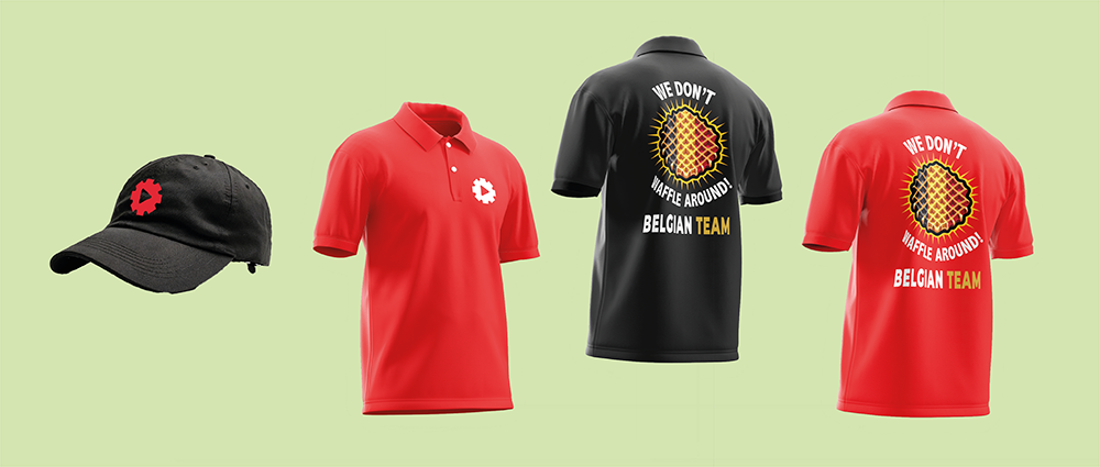 Polo d’entreprise personnalisé avec logo – création visuel et marquage textile sur mesure