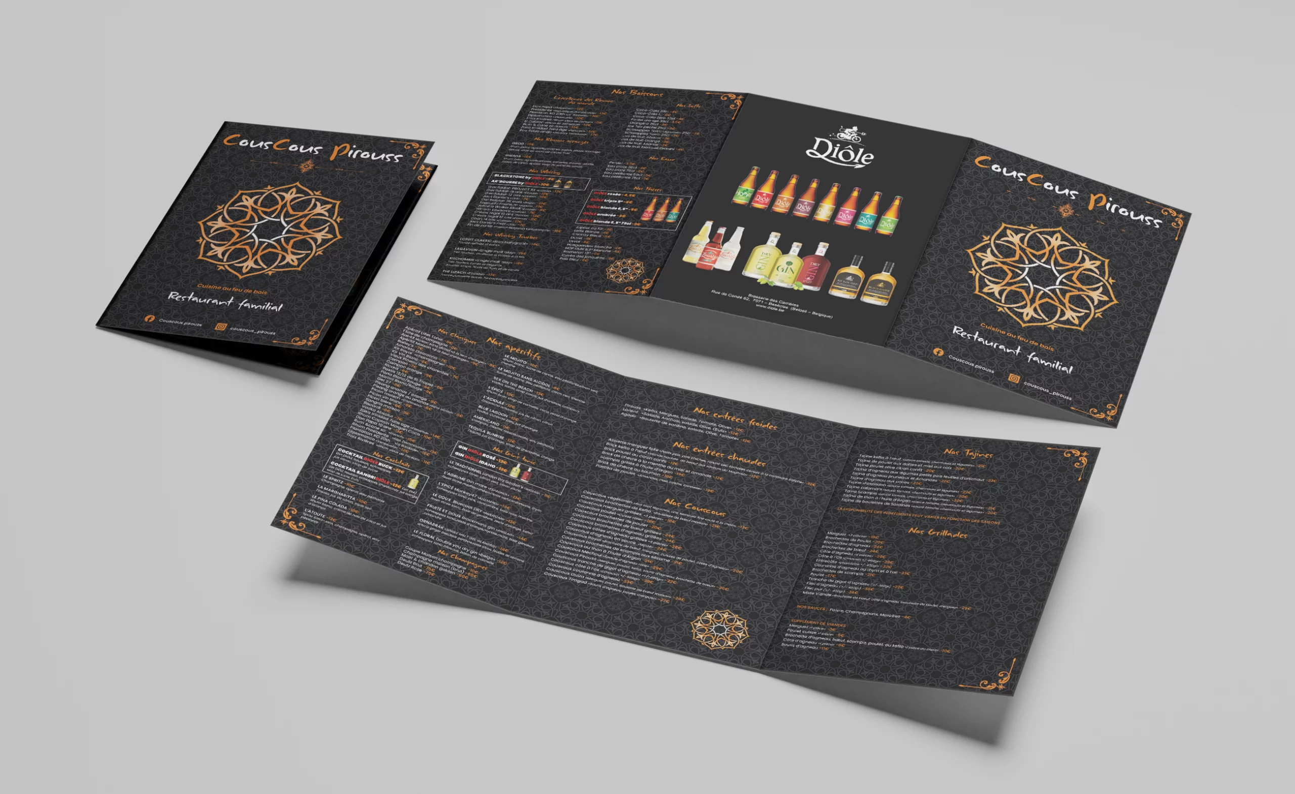 Impression professionnelle de dépliants publicitaires en couleur – E360 Communication